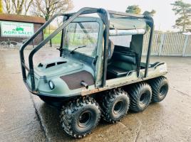 ARGO 750HDI 8X8 AMPHIBIOUS UTLLITLY VEHICLE *YEAR 2012 , ONLY 15 HOURS* C/W CABIN 