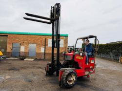 MOFFETT M5 25.3TL FORKLIFT*C/W KUBOTA ENGINE*1454 HOURS*VIDEO*