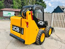 JCB 135 4WD SKIDSTEER * YEAR 2014 * C/W BUCKET *VIDEO*