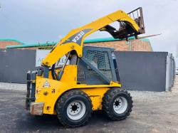 GHEL V330 HI LIFT SKIDSTEER*YEAR 2012*C/W NEW WHEELS AND TYRES & PALLET TINES*VIDEO*