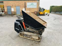 JCB TRACKED DUMPER*C/W HYDRAULIC TIP*VIDEO*