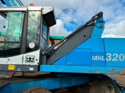 TEREX FUCHS MHL320 SCRAP HANDLER*C/W ROTATING SCRAP GRAB*VIDEO*