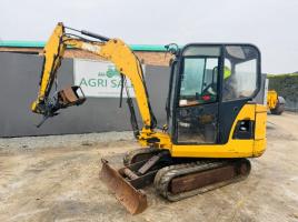 CATERPILLAR 302.5C EXCAVATOR*C/W LOG GRAB*YEAR 2008*VIDEO*
