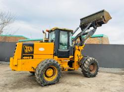 JCB 414S WHEELED LOADER HIGH TIP BUCKET*C/W BUCKET*VIDEO*