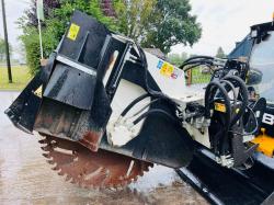JCB 260 4WD SKIDSTEER *YEAR 2017, ONLY 182 HOURS * C/W WHEEL SAW & BUCKET *VIDEO*