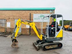 WACKER NEUSON ET16 EXCAVATOR*YEAR 2019*C/W BUCKET*VIDEO*