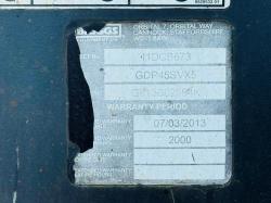 YALE GDP45SVX5 FORKLIFT*C/W SIDESHIFT*YEAR 2012*VIDEO*