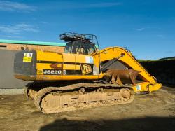 JCB JS220 LC TRACKED EXCAVATOR*C/W BUCKET*YEAR 2010*VIDEO*