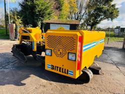 BITELLI BB611 TRACKED ASHPELT PAVER C/W 360 DEGREE SLEW HOPPER *VIDEO*