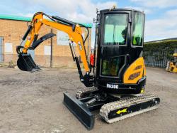 *NEW*MIVA 30C MINI EXCAVATOR*C/W BUCKET*YEAR 2025*VIDEO*