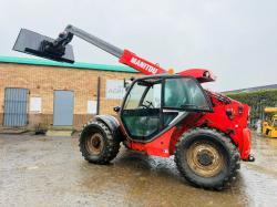MANITOU MLT 741 TURBO TELEHANDLER*AG SPEC*C/W NEW BUCKET*VIDEO*
