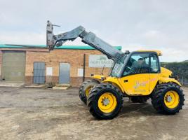 NEW HOLLAND LM430 TELEHANDLER*C/W PALLET TINES*VIDEO*