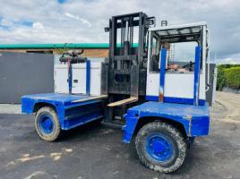 FANTUZZI SF.50XX SIDELOADER FORKLIFT*C/W PALLET TINES*VIDEO*
