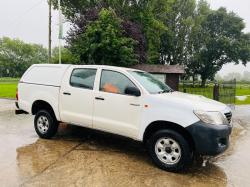 TOYOTA HILUX 2.5L DOUBLE CAB PICK UP *YEAR 2012* C/W CANOPY *VIDEO*