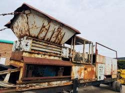 ROTARY CRUSHER WITH ON BOARD GENERATOR C/W*8 CYLINDER TURBO ENGINE*VIDEO*