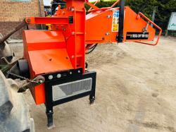 MDL POWER UP MOUNTED PTO DRIVEN WOOD CHIPPER*YEAR 2017*VIDEO*