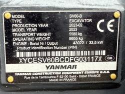 YANMAR SV60-B EXCAVATOR*YEAR 2023*C/W SCRAP GRAB*VIDEO*