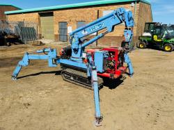 TADANO TRACKED MOBILE SPIDER CRANE*C/W 4X SUPPORT LEGS*VIDEO*