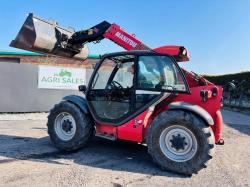 MANITOU MLT 634 TELEHANDLER *C/W BUCKET AND PALLET TINES*VIDEO*