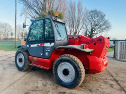 MANITOU MLT845-120 4WD TELEHANDLER C/W PALLET TINES *VIDEO*