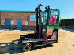 COMBILIFT C4000 DIESEL FORKLIFT*C/W FORK POSITIONER*YEAR 2016*VIDEO*