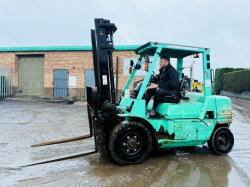 MITSUBISHI FD40K 2 FORKLIFT*C/W SIDESHIFT*YEAR 2008*VIDEO*