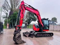 KUBOTA KX080-4TRACKED EXCAVATOR *YEAR 2020, 3465 HOURS* C/W QUICK HITCH *VIDEO*