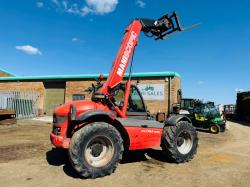MANITOU MLT 627T TELEHANDLER*C/W PALLET TINES*YEAR 2011*VIDEO*