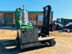 COMBILIFT C4000 DIESEL TRUCK MOUNTED FORKLIFT*C/W FORK POSITIONER*VIDEO*