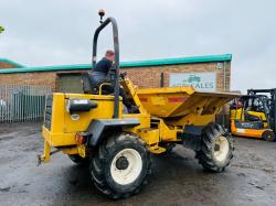 BARFORD SXR6000 SWIVLE TIP DUMPER*C/W ROLL BAR*VIDEO*
