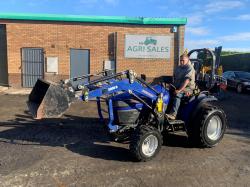 FARMTRAC 4WD 22HP COMPACT TRACTOR*ONLY 324 HOURS*AS NEW*VIDEO*