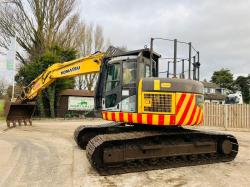 KOMATSU PC228USLC-3 EXCAVATOR * ZERO SWING * C/W DEMOLITION GARUDS *VIDEO*