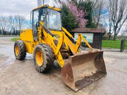 JCB 415 4WD LOADING SHOVEL C/W BUCKET *VIDEO*