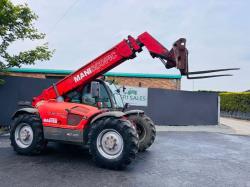 MANITOU MT932 TELEHANDLER *C/W PALLET TINES*VIDEO*
