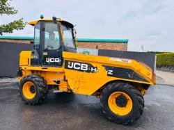 JCB 7FT 7 TONNE STRAIGHT TIP DUMPER* READING 1286 HOURS*YEAR 2018*VIDEO*