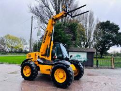 JCB 526S 4WD TELEHANDLER *AG-SPEC* C/W JOYSTICK CONTROL & PALLET TINES *VIDEO*