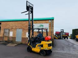 CATERPILLAR GP20NT FORKLIFT*YEAR 2015*C/W PALLET TINES*VIDEO*