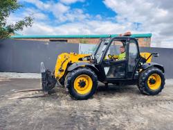 CATERPILLAR TH337 4WD TELEHANDLER*C/W PALLET TINES*YEAR 2012*VIDEO*