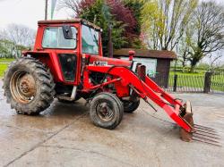 MASSEY FERGUSON MF590 TRACTOR C/W FRONT LOADER & MUCK FOLKS *VIDEO*