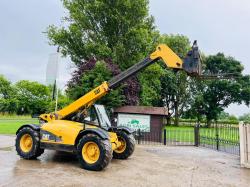 CATERPILLAR TH220B 4WD TELEHANDLER *AG-SPEC, 6452 HOURS* C/W PICK UP HITCH *VIDEO*