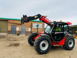 MANITOU MLT 634-120 LSU PS TELEHANDLER*C/W PALLET TINES*YEAR 2013*VIDEO*