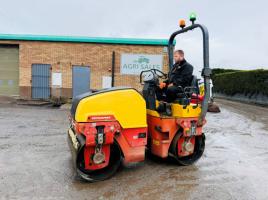 DYNAPAC CC1200 ROLLER*YEAR 2013*C/W KUBOTA ENGINE*VIDEO*