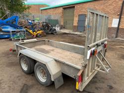 INDESPENSION TWIN AXLE PLANT TRAILER*CHOICE OF 2*VIDEO*