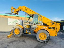 JCB 532-120 4WD TELEHANDLER*C/W PALLET TINES*VIDEO*