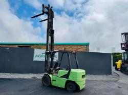 DAEWOO D30S-3 CONTAINER SPEC FORKLIFT*SMOKEY ENGINE*VIDEO*