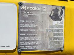 MECALAC 11CX WHEELED EXCAVATOR C/W RAILWAY RUNNING GEAR & MAN BASKET