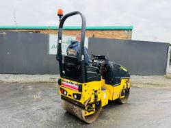 BOMAG BW 80AD-5 TANDEM ROLLER*YEAR 2015*C/W KUBOTA ENGINE*VIDEO*