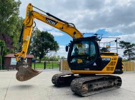 JCB JS130 TRACKED EXCAVATOR * YEAR 2014 , ONLY 6338 HOURS *