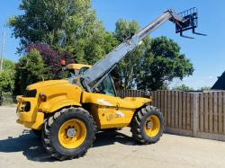 NEW HOLLAND LM630 4WD TELEHANDLER C/W PALLET TINES 