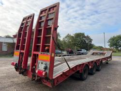 KING LOW LOADER TRAILER*C/W RAMPS AND WINCH*YEAR 2008*VIDEO*